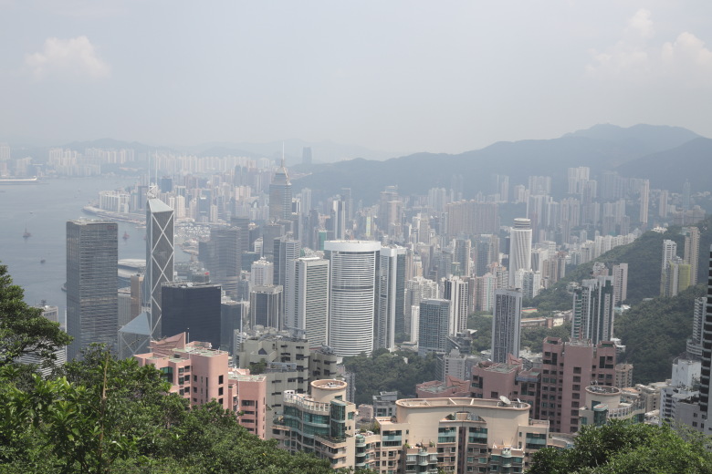 View towards the East