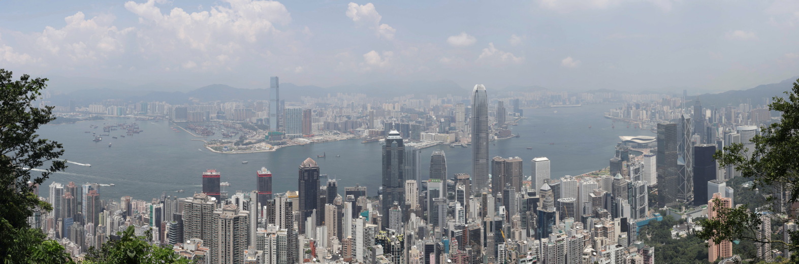 Panorama of Victoria Harbour