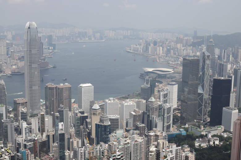 Victoria Harbour, IFC and BoC Tower