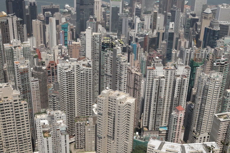 Buildings in Sheung Wan