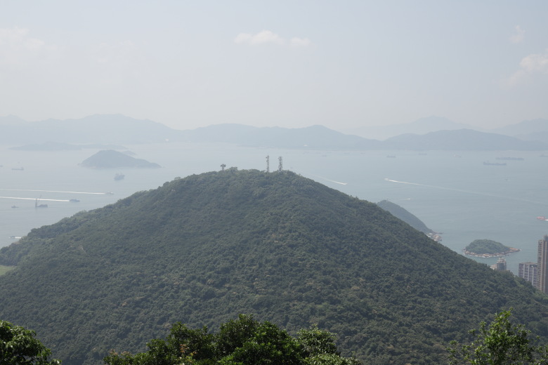 Mount Davis from Lung Fu Shan Viewing Point