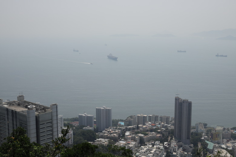 Ships in distance