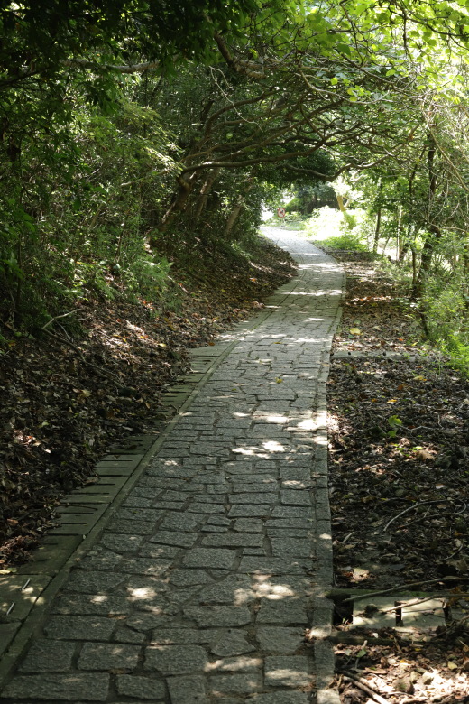 Stone walkway