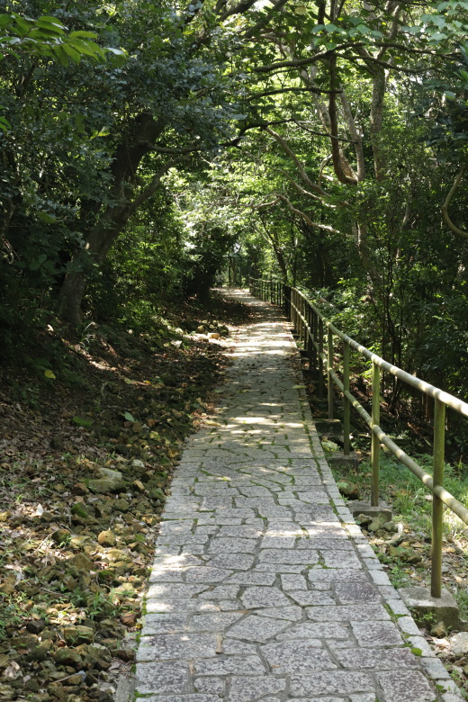 Stone walkway